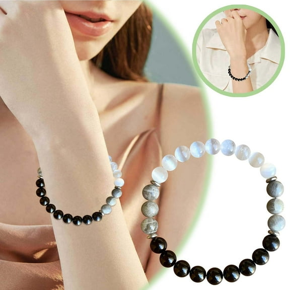 Versatile Smart Bracelet with Call Function Sleep Oxygen Detection and Fitness Tracking - Universal Natural Stone Innovation for Outdoor Activity