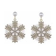 thumbnail image 1 of Versatile Snowflake Earrings Perfect For Casual Dates And Formal Event, 1 of 7