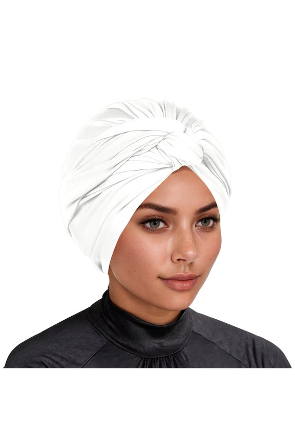 Versatile Soft Stretchy Turban Style Head Cover Scarf Hat Wrap For Women Fashion Accessory