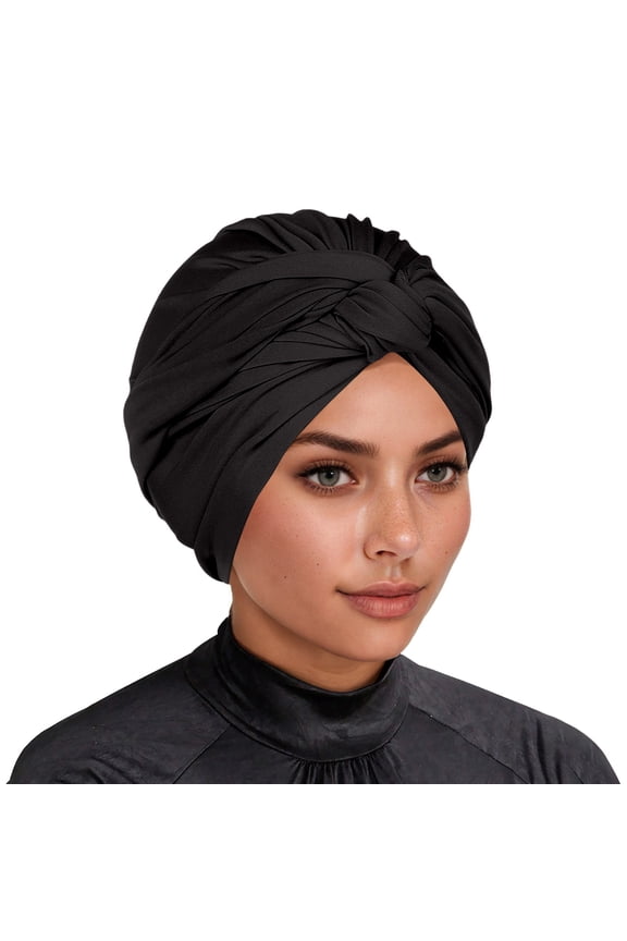 Versatile Soft Stretchy Turban Style Head Cover Scarf Hat Wrap For Women Fashion Accessory