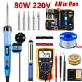 Versatile Soldering Iron Kit for Electronics Enthusiasts, Complete