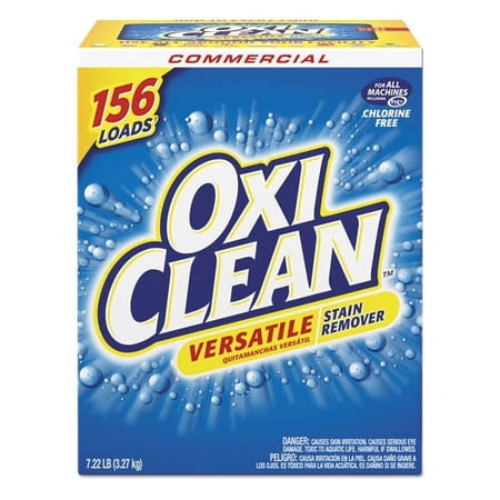 Versatile Stain Remover, Regular Scent, 7.22 Lb Box, 4/carton | Bundle of 5 Cartons
