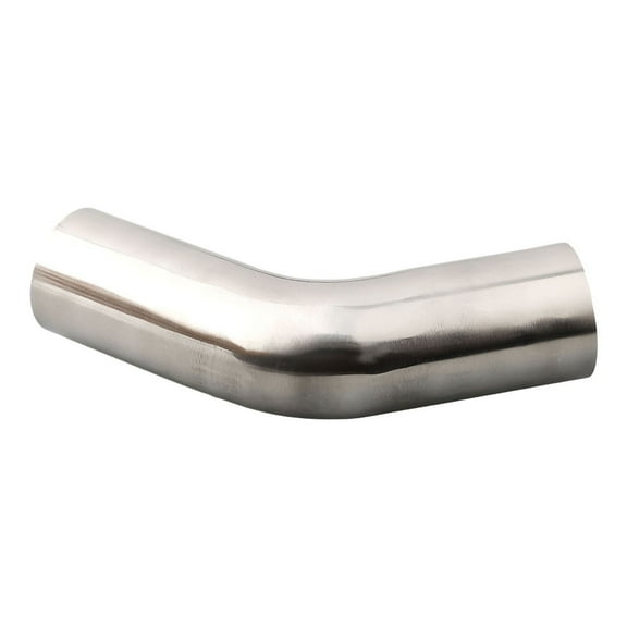 Versatile Stainless Steel Elbow 45° Degree Bend Exhaust Pipe Polished 19-51Mm 19 Mm