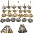 thumbnail image 1 of Versatile Stainless Steel Rotary Tool Accessories, Brass Wheel Wire Brush Set Compatible With Dremel For Removing Rust And Oxide, 1 of 5