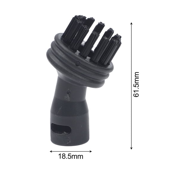 Versatile Steam/Mop Nozzles And Cleaning Brush Attachment Set With Crevice Tool, Nylon, Copper, Medium Round Brushes For Kitfort KT-1000-03 For Efficient Household Cleaning Tasks(small nylon brush)