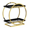 thumbnail image 1 of Versatile Storage Carbon Steel Bathroom Rack Bathroom Countertop Organize Elegant for Makeup & Person Care Item, 1 of 18