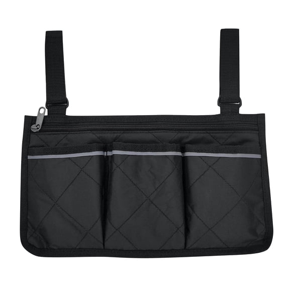 Versatile Stroller Organizer with Insulated Cup Holders, Multiple Pockets, Easy Attachment for On-the-Go Convenience