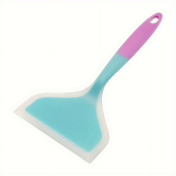 Versatile & Stylish Silicone Pancake Turner: Non-Stick, Heat-Resistant & Wide Shovel for Everyday Cooking Delights