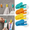 thumbnail image 1 of Versatile Suction Cup Hanger - 4pcs Clip for Coat Towel Washcloth & Kitchen Utility - Durable Storage Solution for Home Organization 4PCS, 1 of 8