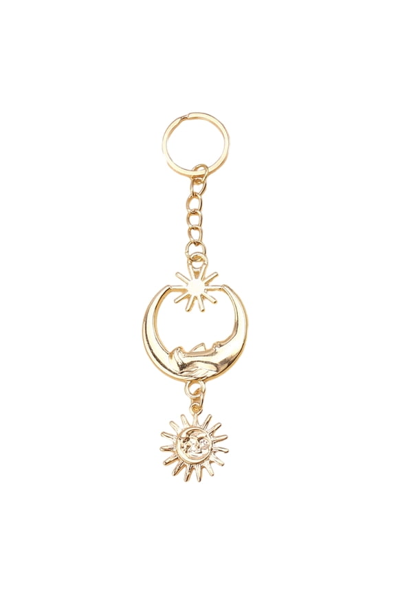 Versatile Sun/ Keychain Trendy Bag Pendant Long Lasting Bag Charm Metal Exquisite Craftsmanship