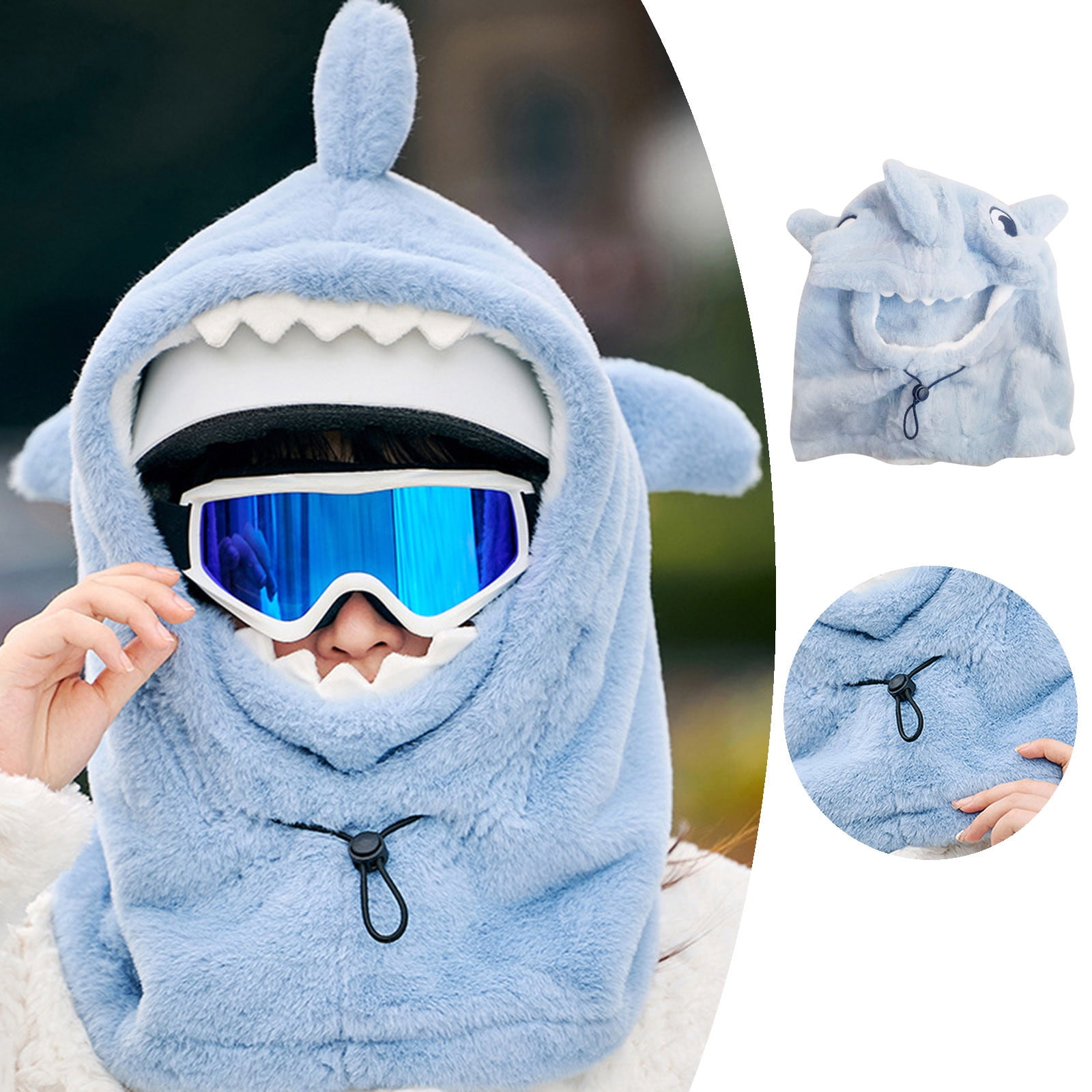 Versatile Thermal Ski Hood for Outdoor Sports Enthusiasts Windproof Comfortable Fit for Cold Weather Adventures