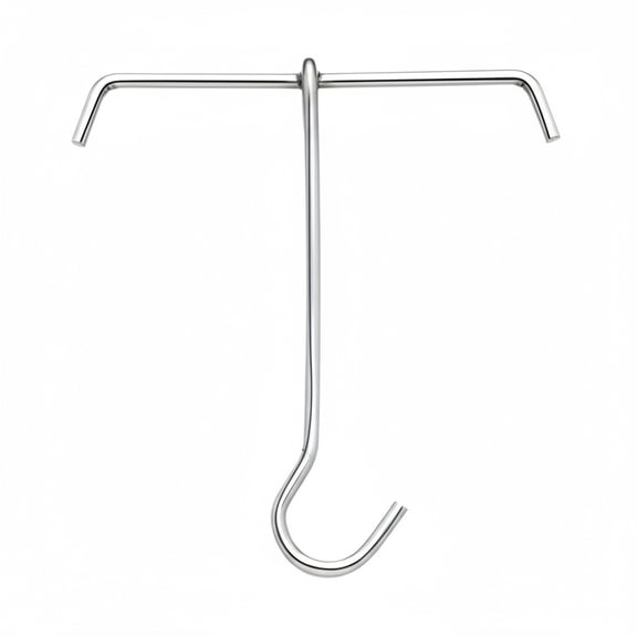 Versatile Turkey Roasting Hook for Secure Hanging and Efficient Cooking of Poultry and Meat