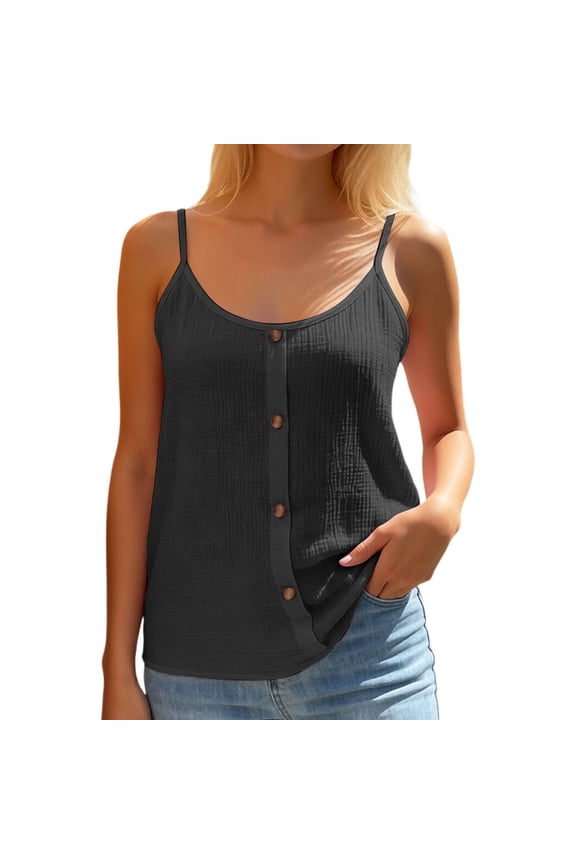 Versatile U-back Solid Women Vest Fixed Bra Seamless Slim Inner Outer Top Black XXL
