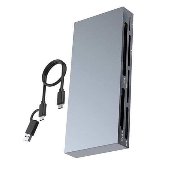 Versatile USB 3.2 Gen 2 Memory Card Reader Supports CFexpress Type B/SD/TF/CF/XD/MS, Computers and Smartphones Part