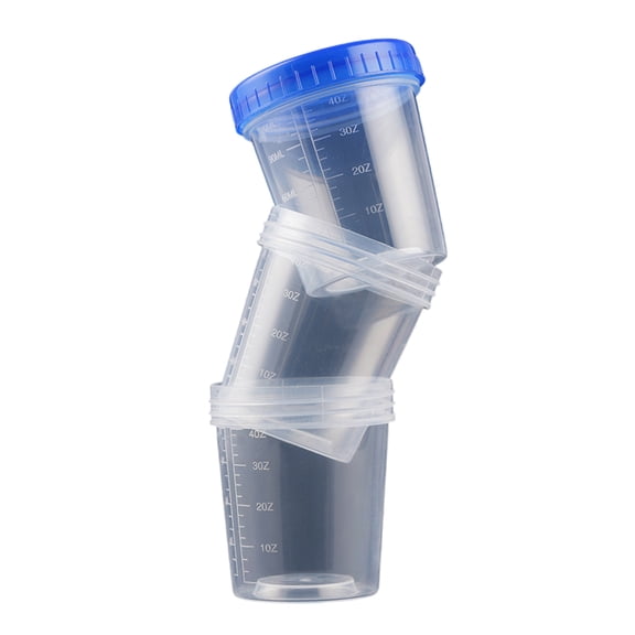 Versatile Use 20 Count 4oz Snacks Container Small Jar with Tight Seal Lid Leakproof Storage for Condiment and Treats