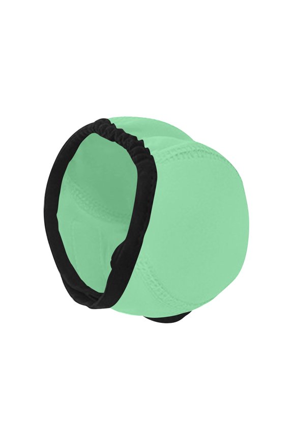 Versatile Use Dog Ear Muffs, Reduces Stress During Loud Noises with Breathable Stretchable Fabric (Green,Large)