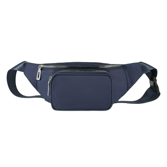 Versatile Waist Pack, , Adjustable Hip Bag, Fanny Pack, Handbag for Running, Hiking, Traveling, Women, Camping , Blue