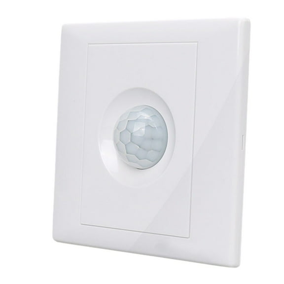 Versatile Wall Mounted Led Light Sensor Switch With 8Lux Sensing Range