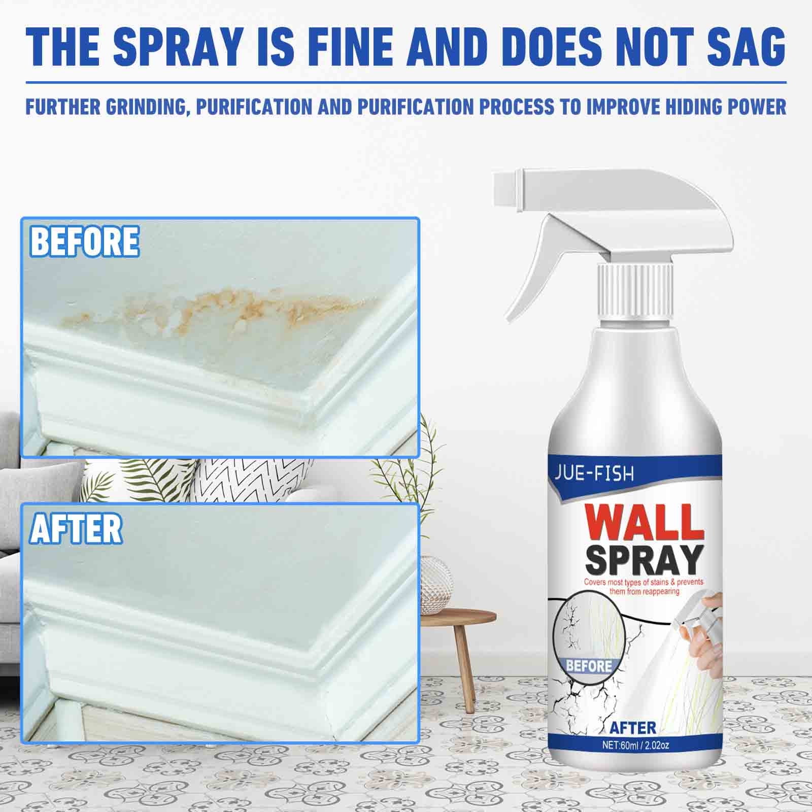 Yooshoverk Versatile Wall Repair Paint Wall Spray Paint Protection ...