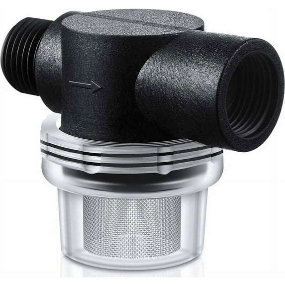 Versatile Water Pump Strainer, Transparent Design For Simple Maintenance, Wide Application From RV To Gardening