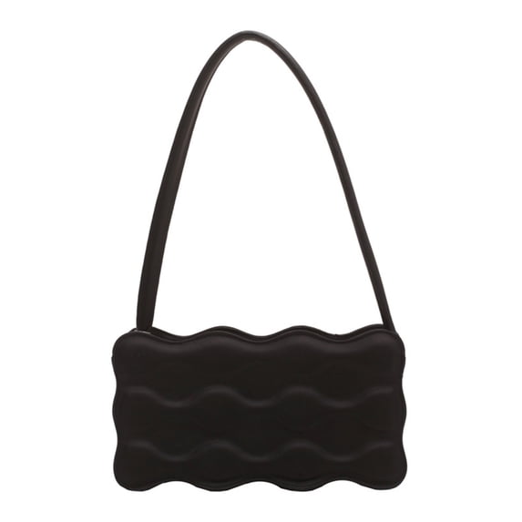 Versatile Waved Patterned Handbag Shoulder Bag Satchel Underarm Bags Suitable for Everyday Casual Wear and Shopping