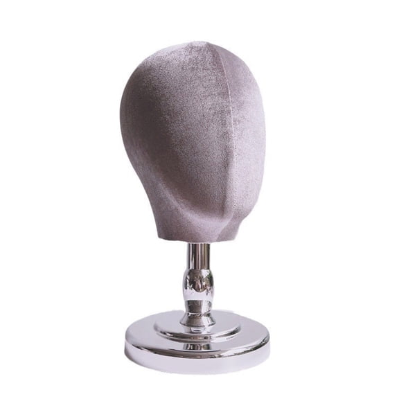 Versatile Wig Holder Mannequin Head with Removable Stand Portable Wig Storage