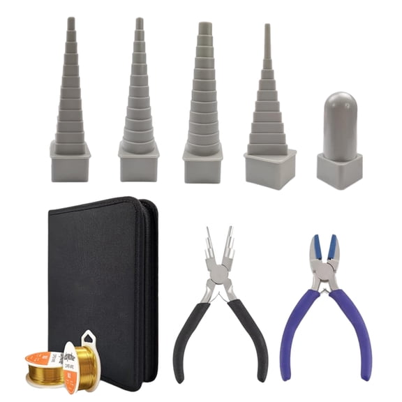 Versatile Wire Coiling Tool Wire Winding Rod Wire Wrapping Tool Jewelry Winding Tools Alloy for