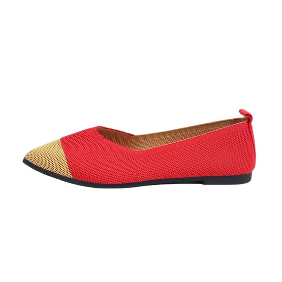 Versatile Womens Casual Sneakers Sleek Pointed Toe Everyday Comfort All Day Wear Lightweight On Flat Shoes