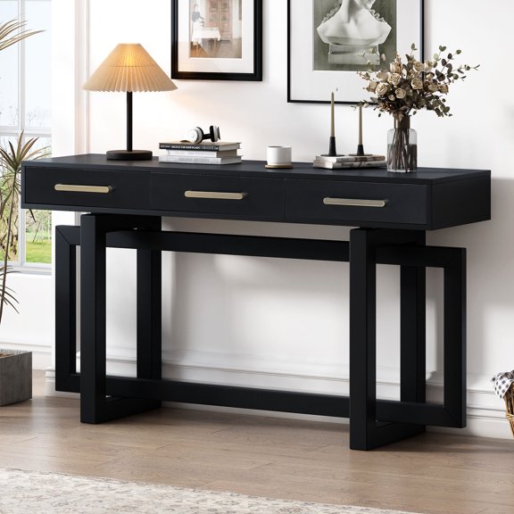 Versatile and Functional Drawer Table - Suits Living Rooms, Ensures Tidy Surfaces