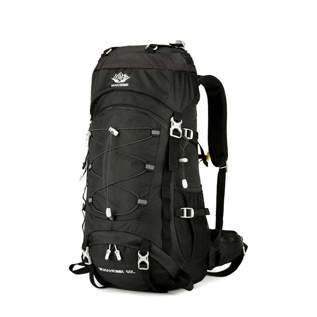 Versatile and Practical 60L Backpack Nylon Rucksack for Hiking and ...