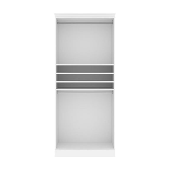 Versatile by Bestar 36" Closet Storage Shell in White