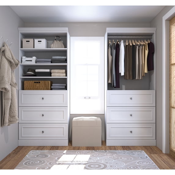 Versatile by Bestar 72'' Storage Kit in White