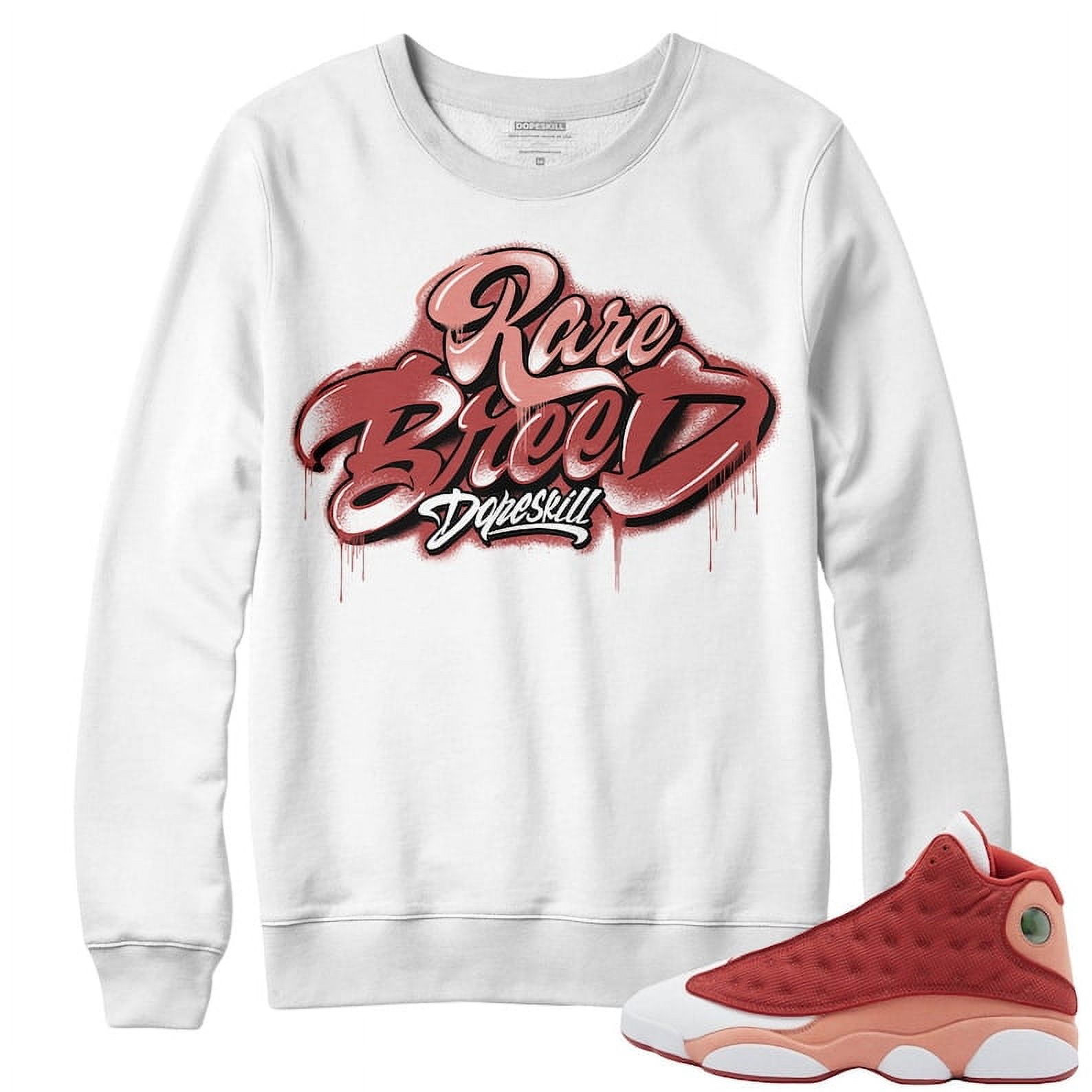 Versatile designs for all occasions, Dune Red 13s DopeSkill Crewneck
