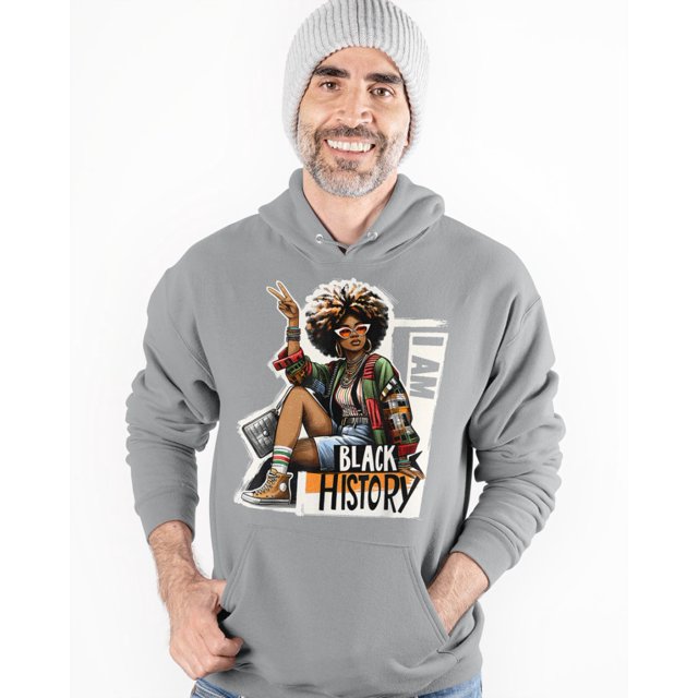 Versatile designs for all occasions, I Am Black History Proud Black