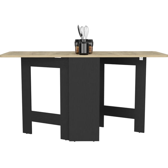 Versatile folding dining table in multicolor for living room dining and work