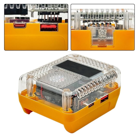 Versatile for DEWALT Battery Adapter: Fast Charging & Safety Features Included!