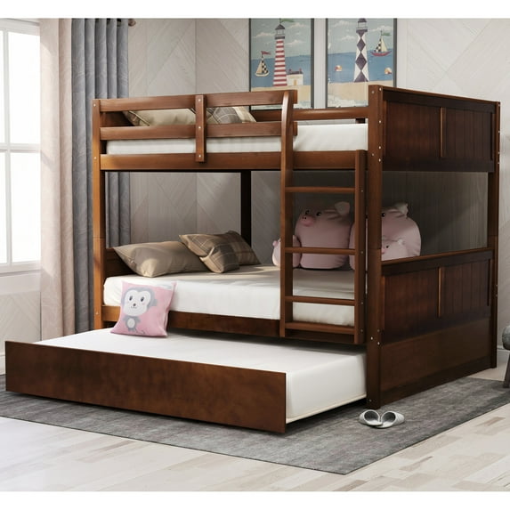 Versatile split design, solid pine frame | Stable sleep solution, suitable for family