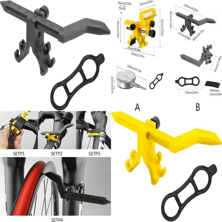 Mountain bike wheel straightening shop