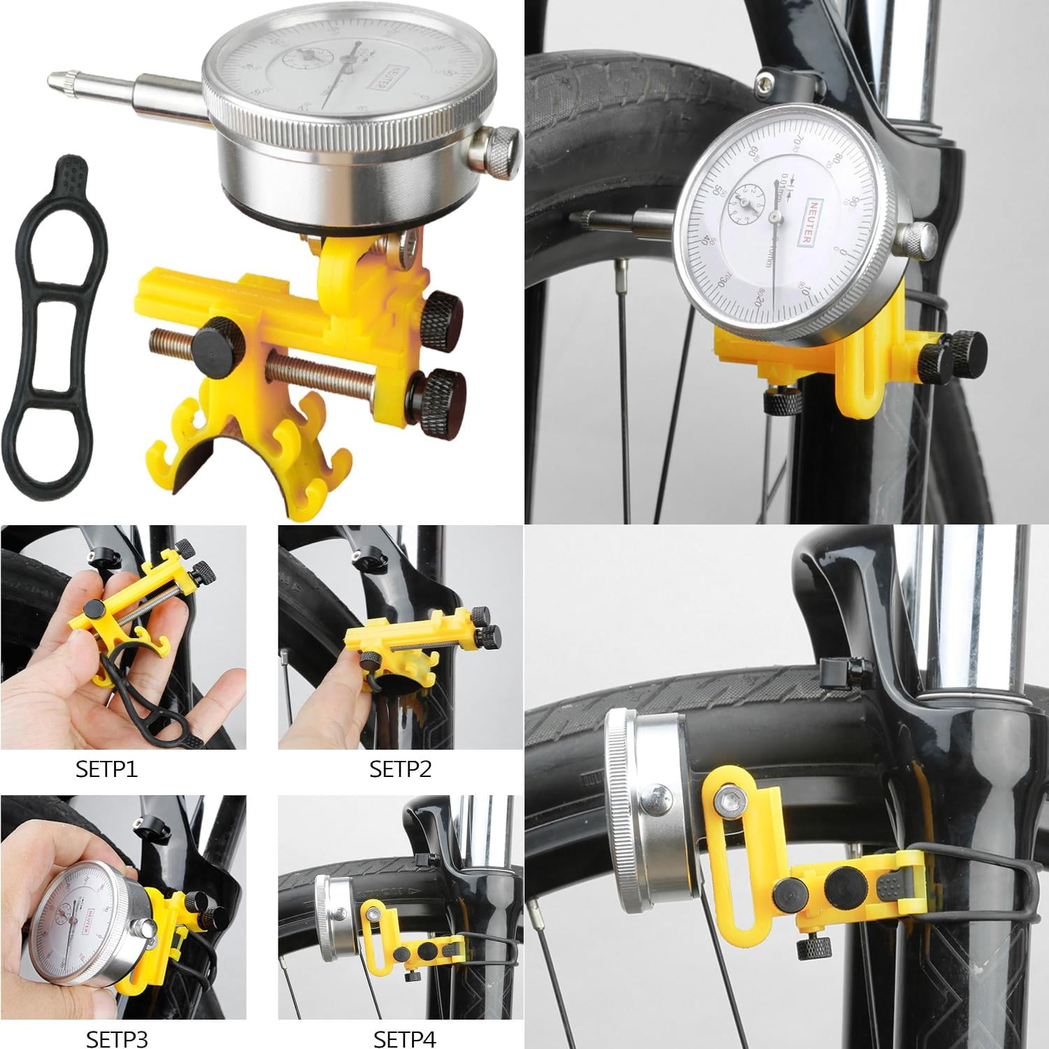 Versatile and userfriendly portable precision road mountain bike rim