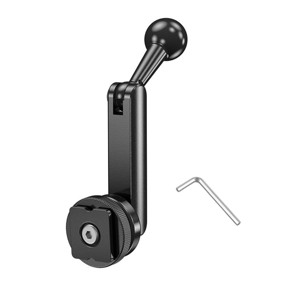 Versatiles Rotating Head Mount Head Extension Arm For Dashboard Phone Holders and Navigations Devices
