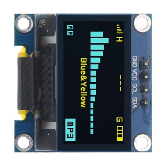 Versatility 0.96In OLEDs Displays Module 128x64 Screen for intelligent Instrument Gadgets Super High Contrast,Bright Dot