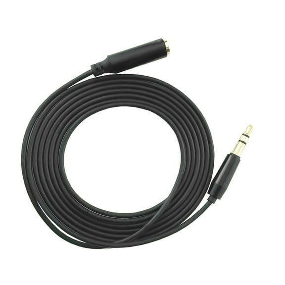 Versatility 3.5mm Female to Male Extension Cable,TRRS 1/8inch Male to Female Stereo Cord for Sound Transmission