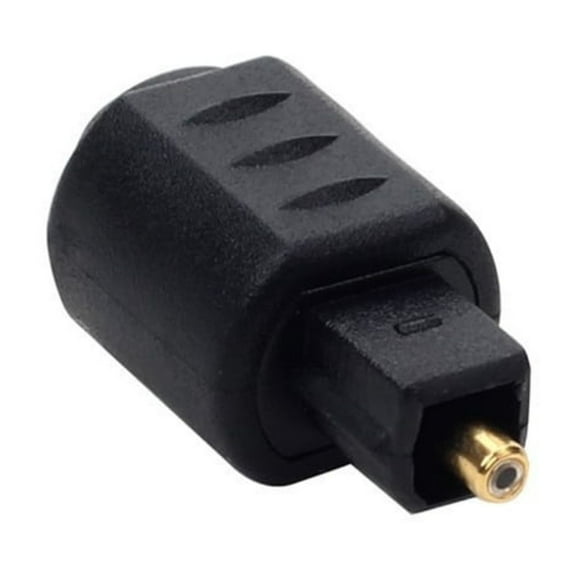 Versatility 3.5mm Female to Toslink Male Optical Audios Adapter for Clear Sound
