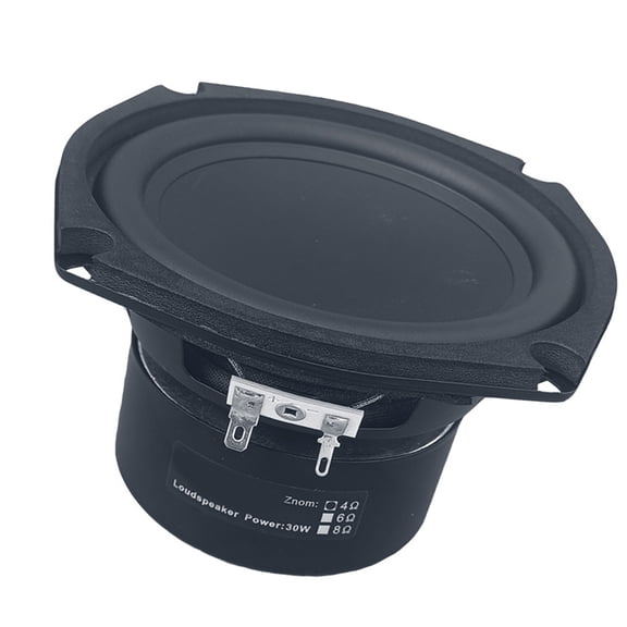 Versatility 5.25Inch Subwoofer 4Ohm Speakers Component for Home Theater and Gaming Systems Dynamic Sound Speakers