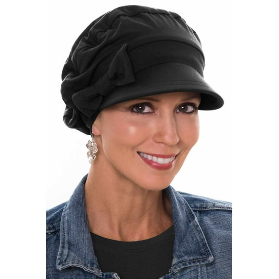 Versatility Newsboy Hat-Caps for Women with Chemo Cancer Hair Loss