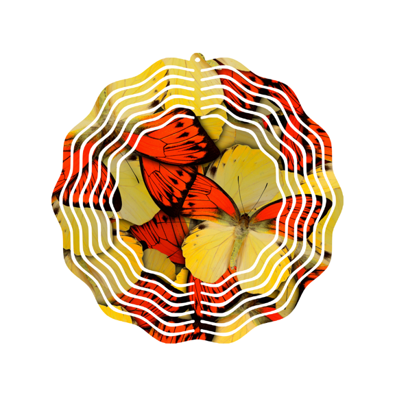 Versatility Outdoor Butterfly Wind Spinner Metal 10 inch