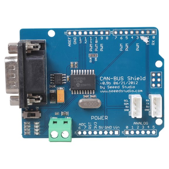 Versatility PCB PIC225K CAN-BUS Shield Expansion Board for Enhances CAN Communication in Office Setups High Reliability