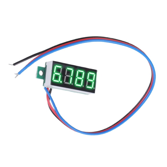 Versatilitys Digital Voltmeter LED Panel Meter DC0-100V 3 Wire Connection For Accurate Voltages Measurement Tool