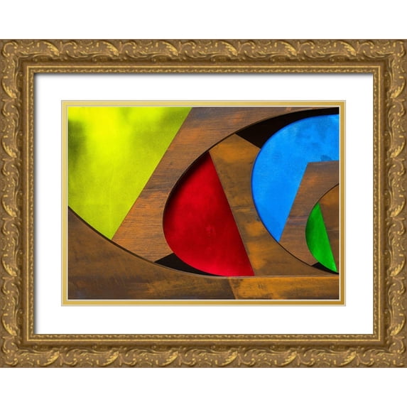 Verschelden, Harry 32x24 Gold Ornate Wood Framed with Double Matting Museum Art Print Titled - A.F.A.S.