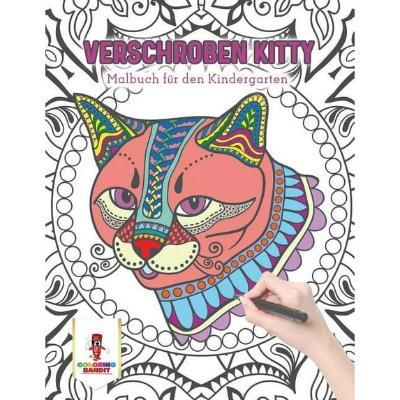 Verschroben Kitty: Malbuch für den Kindergarten, (Paperback)